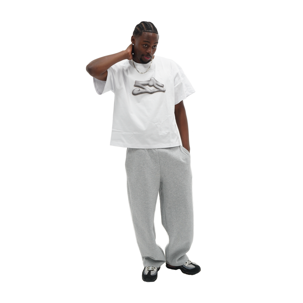 CHROME TEE [WHT]