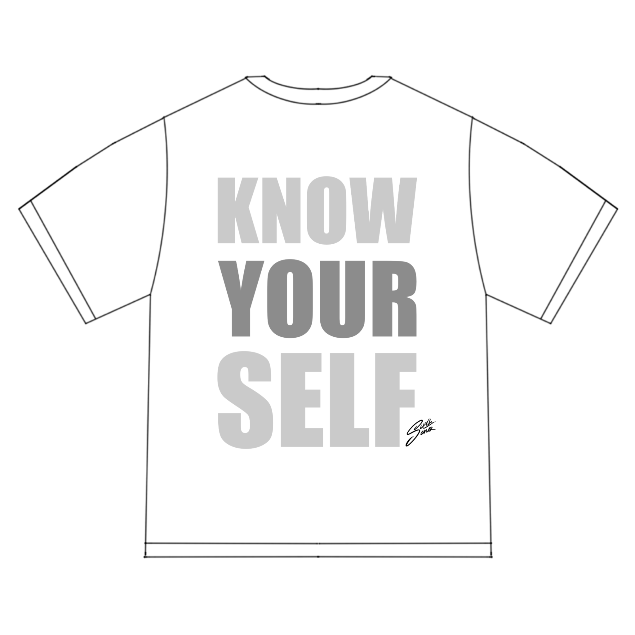 CHROME TEE [WHT]