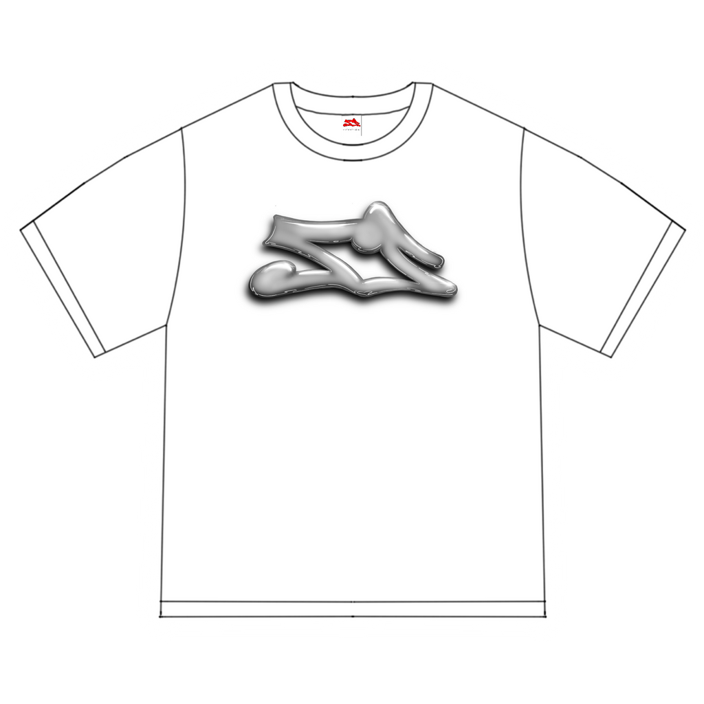 CHROME TEE [WHT]